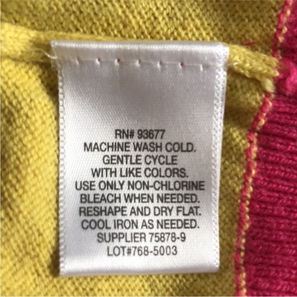 NWOT Liz Claiborne Stripe Crewneck Sweater XL - Picture 5 of 5